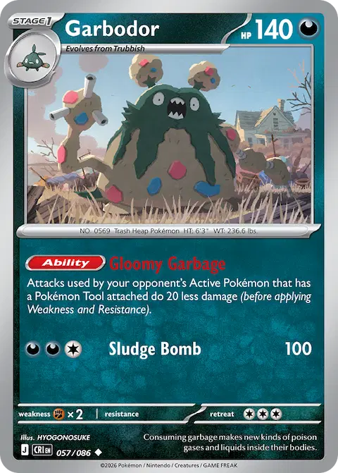 Garbodor, Chaos Rising 057/086