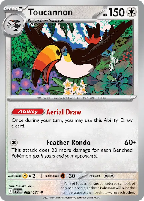 Toucannon, Pitch Black 068/084
