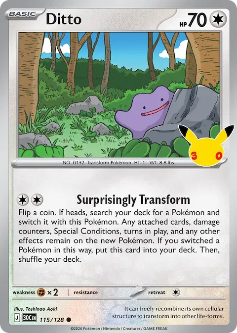 Ditto, 30th Celebration 115/128