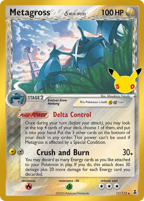 Crobat G, 30th Classic Collection 011/030