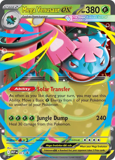 Mega Venusaur ex, MEP Black Star Promos 013/000