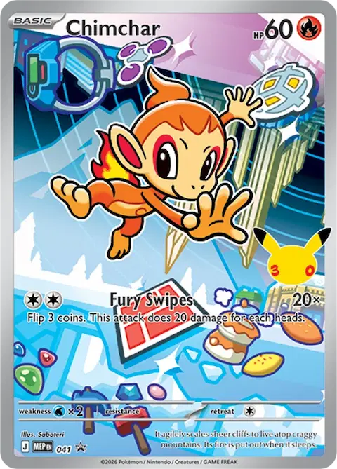 Chimchar, MEP Black Star Promos 041/000