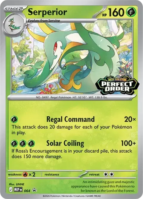 Serperior, MEP Black Star Promos 064/000