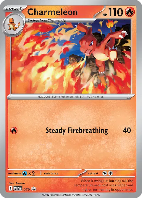 Charmeleon, MEP Black Star Promos 079/000