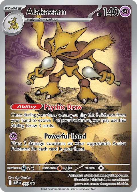 Alakazam, MEP Black Star Promos 009/000