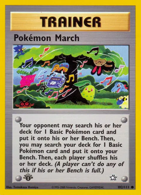 Pokémon March, Neo Genesis 102/111