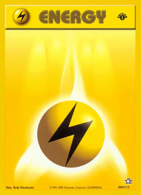 Lightning Energy, Neo Genesis 109/111
