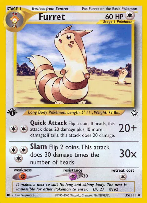 Furret, Neo Genesis 35/111