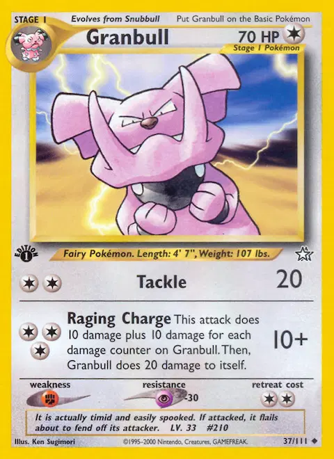 Granbull, Neo Genesis 37/111