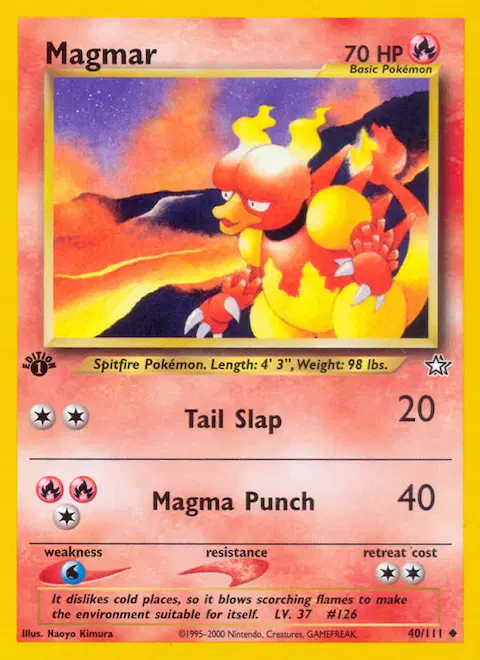 Magmar, Neo Genesis 40/111
