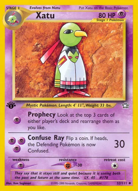 Xatu, Neo Genesis 52/111