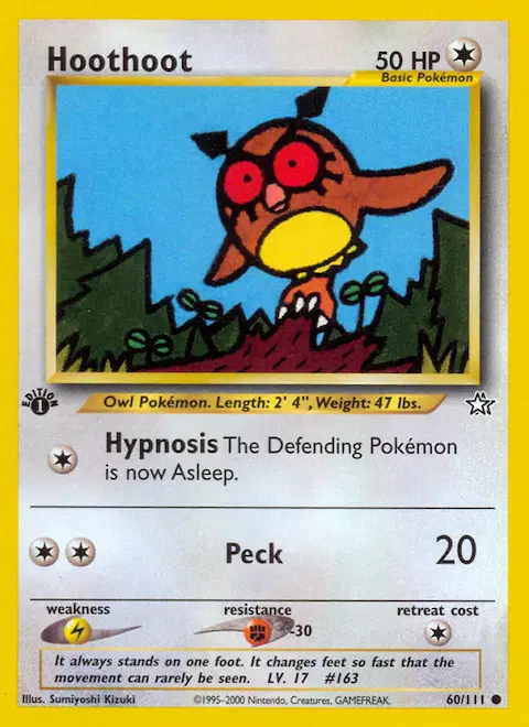 Hoothoot, Neo Genesis 60/111
