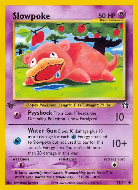 Slowpoke, Neo Genesis 73/111