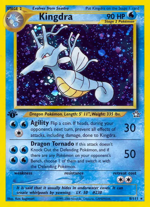 Kingdra, Neo Genesis 8/111