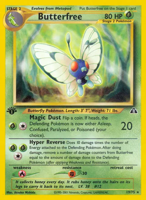 Butterfree, Neo Discovery 19/75