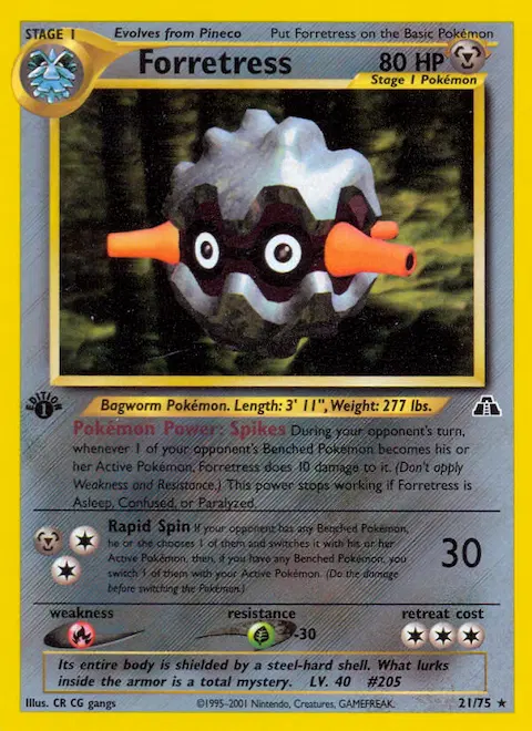 Forretress, Neo Discovery 21/75