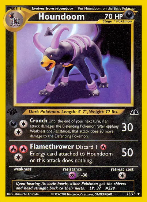 Houndoom, Neo Discovery 23/75