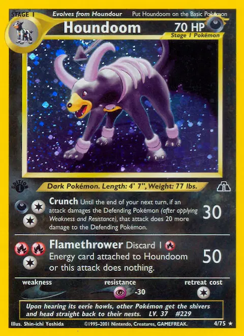 Houndoom, Neo Discovery 4/75