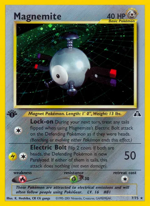 Magnemite, Neo Discovery 7/75