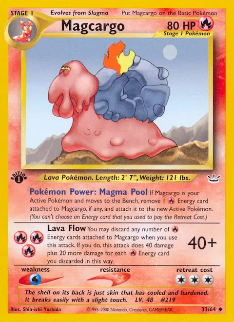 Magcargo, Neo Revelation 33/64