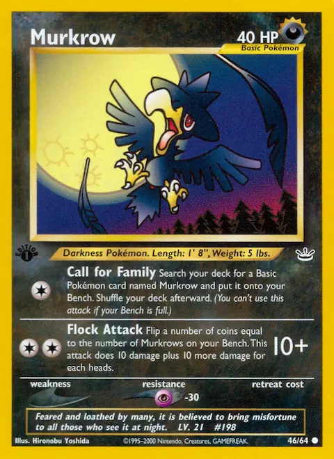 Murkrow, Neo Revelation 46/64