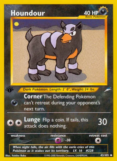 Houndour, Neo Destiny 43/105