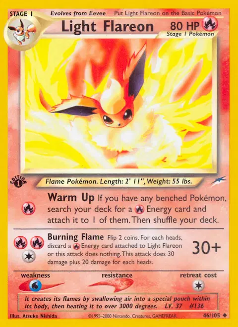 Light Flareon, Neo Destiny 46/105