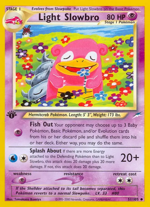 Light Slowbro, Neo Destiny 51/105