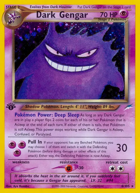 Dark Gengar, Neo Destiny 6/105
