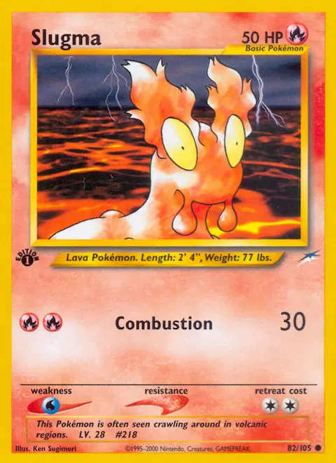Slugma, Neo Destiny 82/105