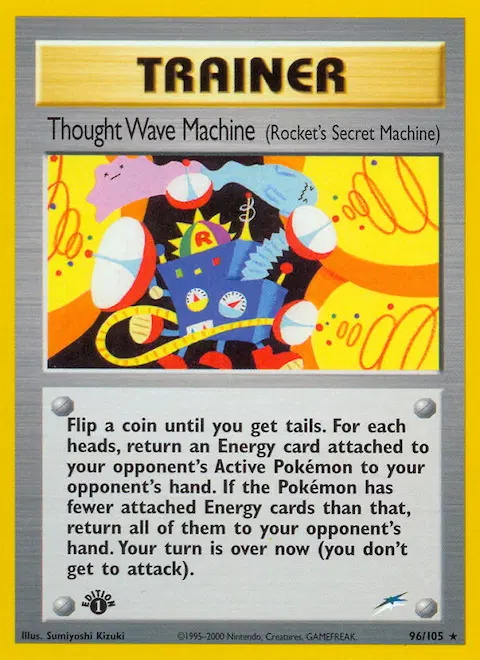 Thought Wave Machine (Rocket's Secret Machine), Neo Destiny 96/105