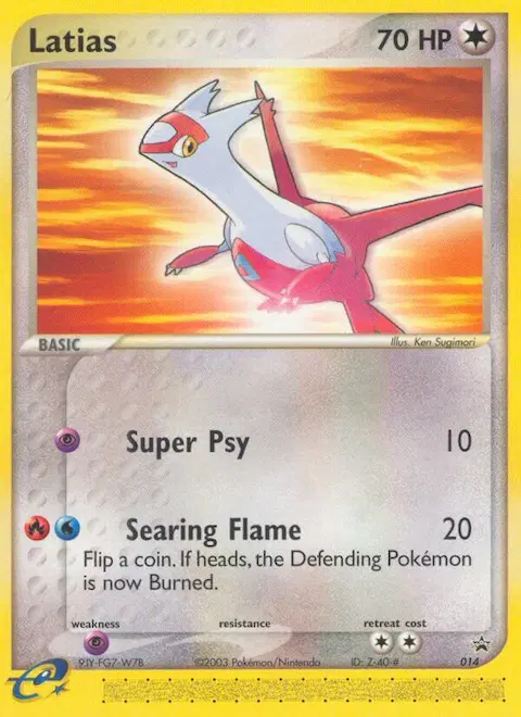 Latias, Nintendo Black Star Promos 14/40