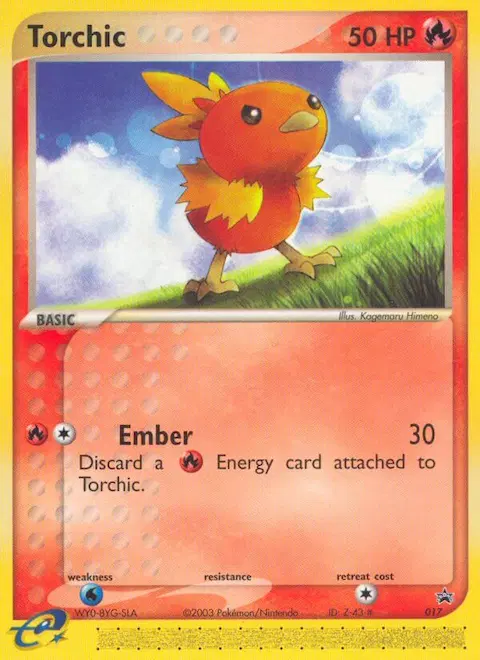 Torchic, Nintendo Black Star Promos 17/40