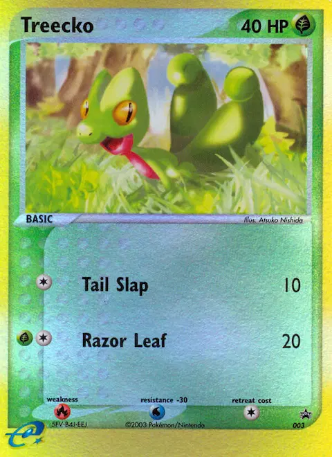 Treecko, Nintendo Black Star Promos 3/40