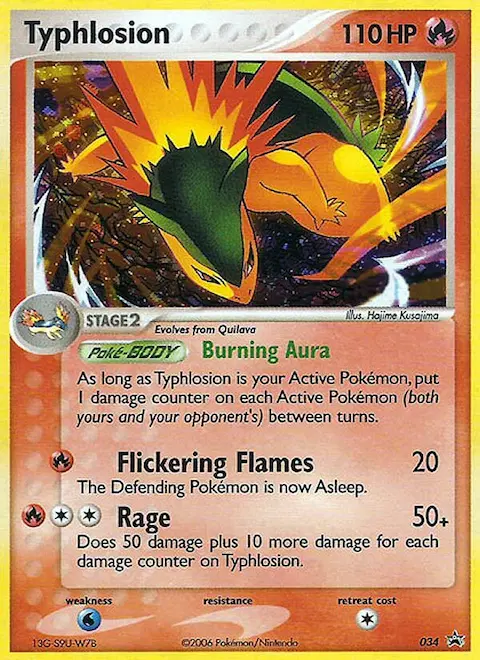 Typhlosion, Nintendo Black Star Promos 34/40