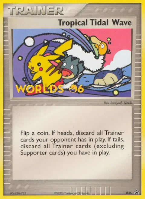 Tropical Tidal Wave, Nintendo Black Star Promos 36/40