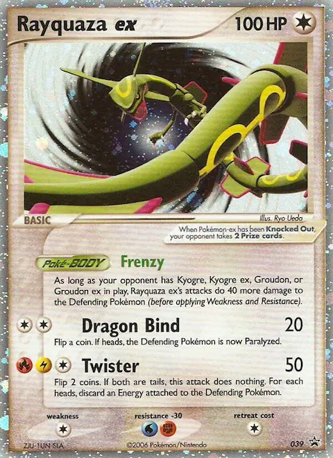 Rayquaza ex, Nintendo Black Star Promos 39/40