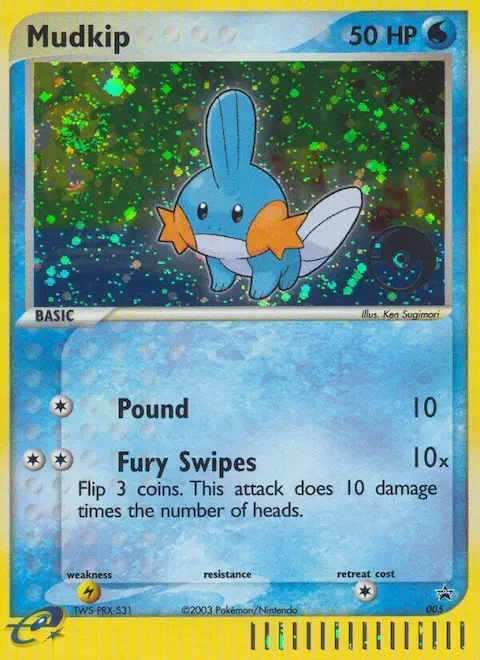 Mudkip, Nintendo Black Star Promos 5/40