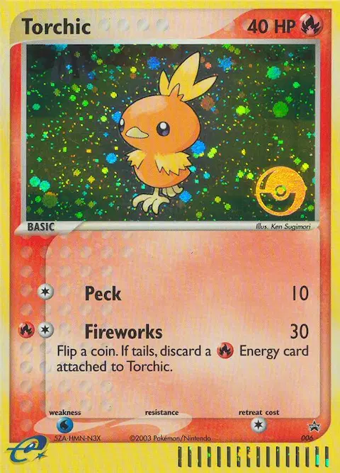 Torchic, Nintendo Black Star Promos 6/40
