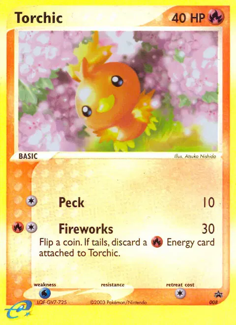 Torchic, Nintendo Black Star Promos 8/40
