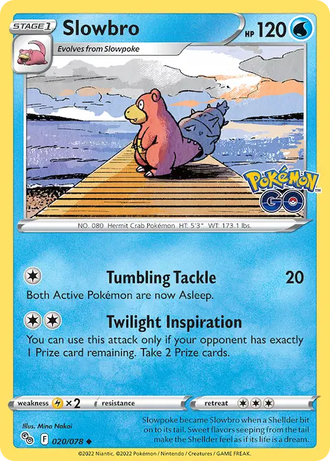 Slowbro, Pokémon GO 020/078