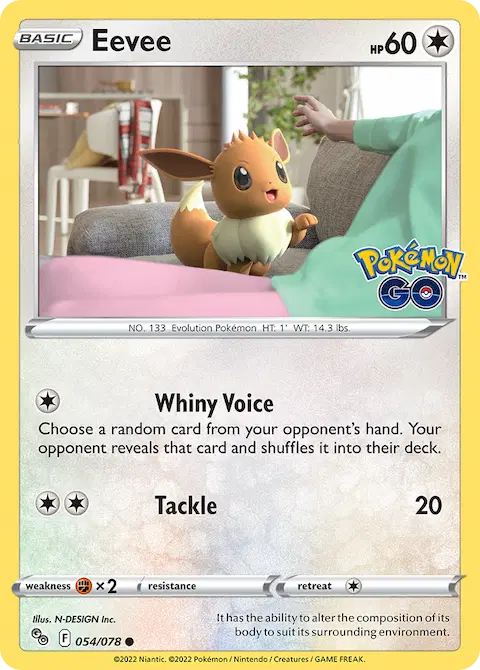 Eevee, Pokémon GO 054/078