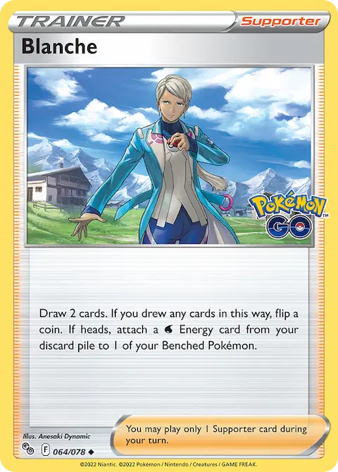 Blanche, Pokémon GO 064/078