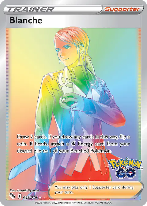 Blanche, Pokémon GO 082/078