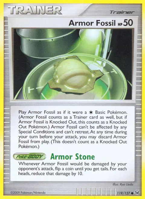 Armor Fossil, Platinum 119/127
