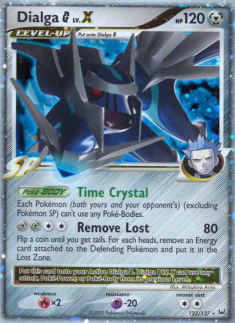 Dialga G LV.X, Platinum 122/127