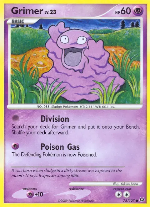 Grimer, Platinum 75/127