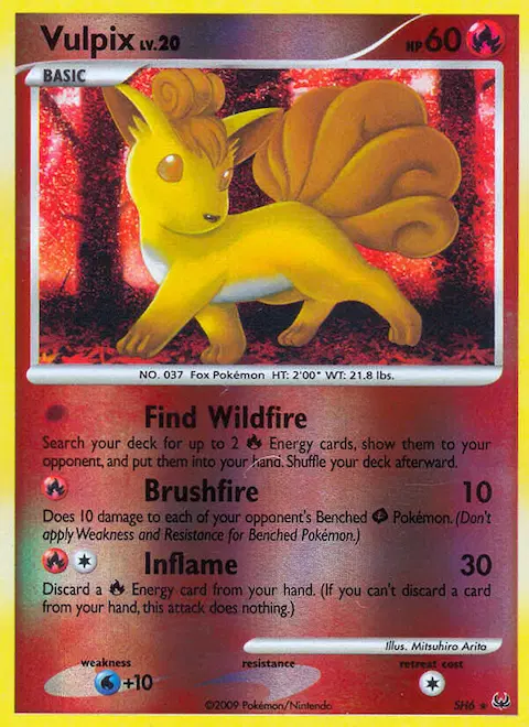 Vulpix, Platinum SH6