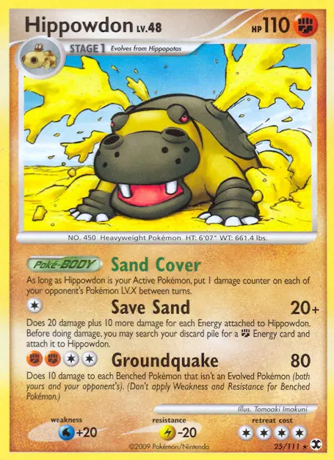 Hippowdon, Rising Rivals 25/111