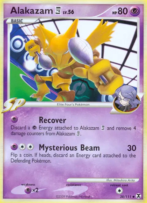 Alakazam E4, Rising Rivals 38/111
